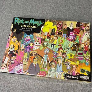 2016 Cryptozoic Rick and Morty Total Rickall Card Game